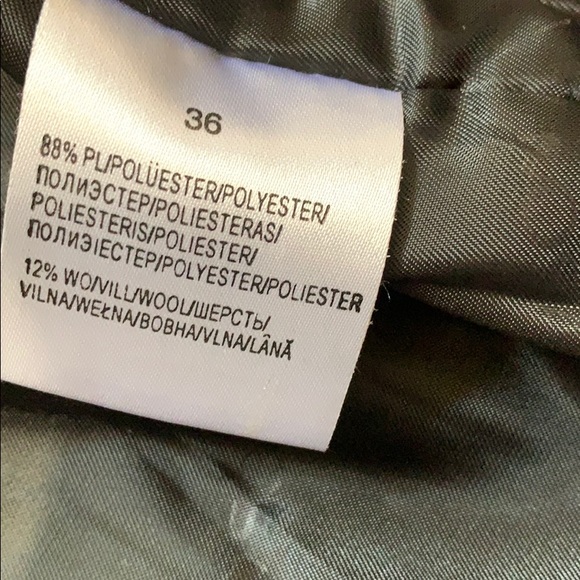 Mosaic Brand winter Jacket In dark grey sz 36 - Picture 4 of 7